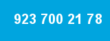 923 700 21 78 923 700 21 78